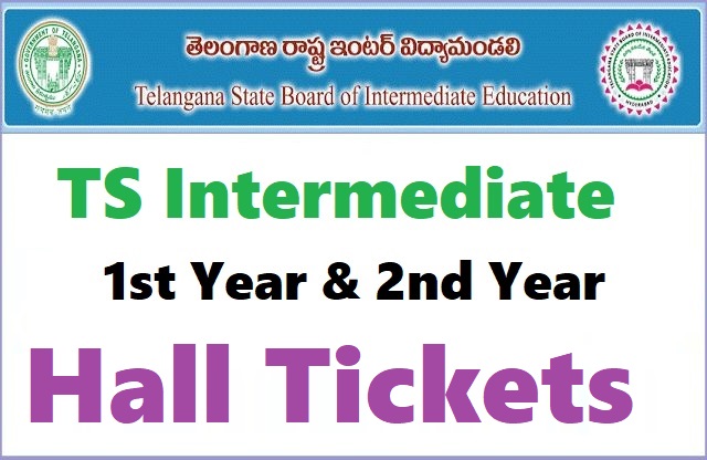 TS Inter 1st year, 2nd-year Exam Hall Ticket Download 2020