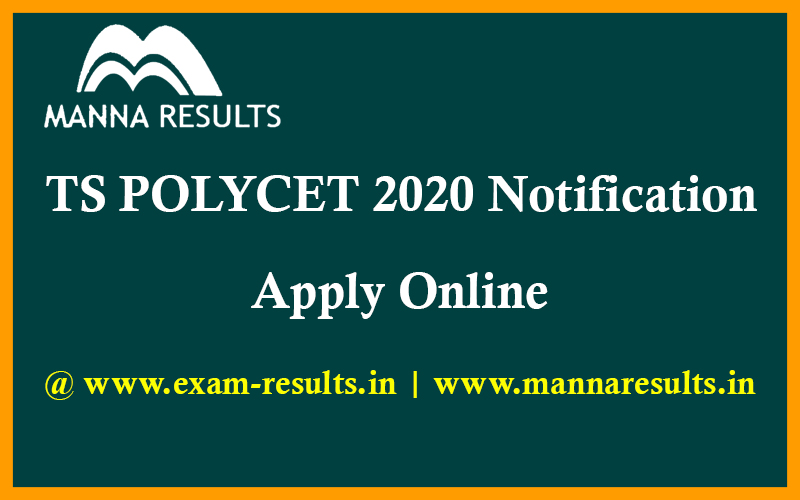 Telangana POLYCET Notification 2020