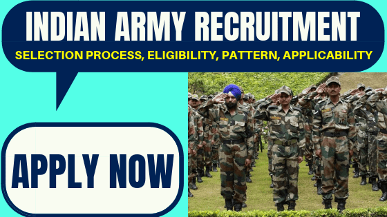 Indian Army Recruitment Rally 2020.10th, 12th pass students eligible