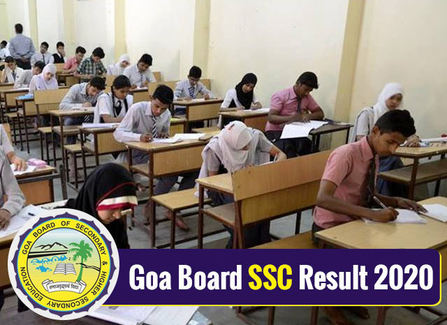 GOA SSC 10th Results 2020