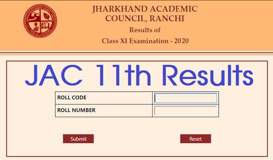  Jharkhand JAC 11th Class Exam Results 2020