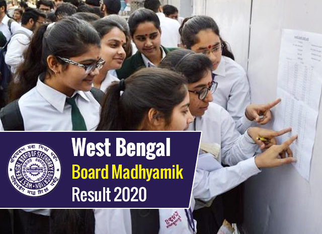  West Bengal Madhyamik and Higher Secondary Exam Results 2020