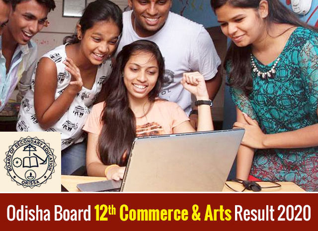 Odisha Plus Two Arts Result 2020