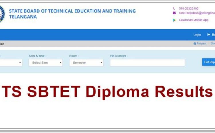 TS SBTET C16 & C18 Feb 2021 Exam Results