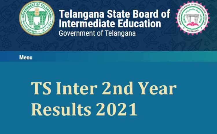  Telangana Inter 2nd year Exam Results 2021