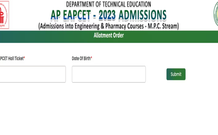  AP EAPCET 2023 Seat Allotment