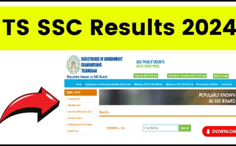 TS SSC Results 2024 Out